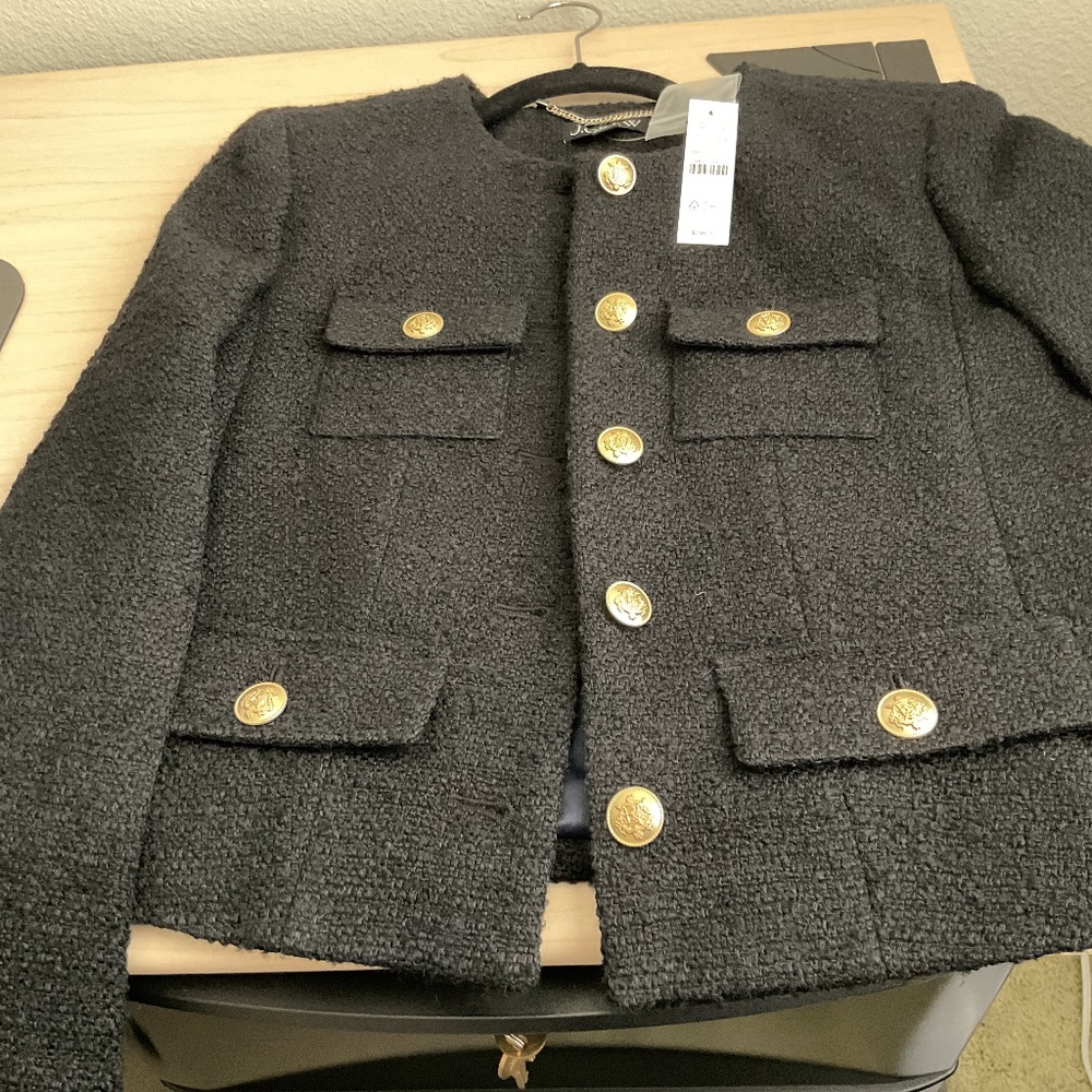 Isabella Lady Jacket in Tweed. J.Crew